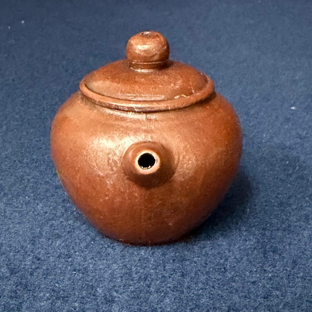 孟臣 明月松間照 急須 朱泥 煎茶 茶道具 茶器 時代 古玩 旧家 蔵出 骨董品