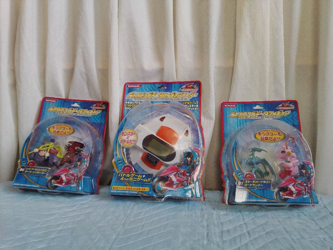 遊戯王5D's：デュエリングデータフィギュア4種