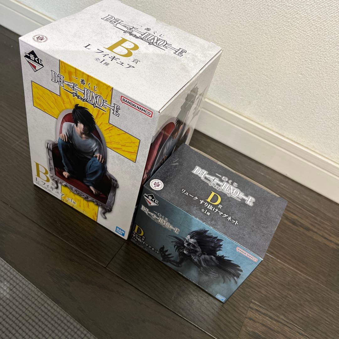 2個セットエルとリュークDEATH NOTE L フィギュア