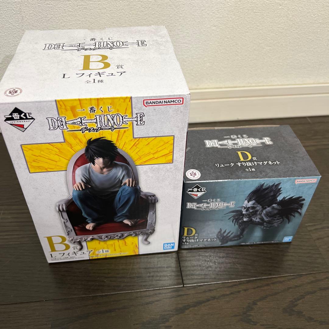 2個セットエルとリュークDEATH NOTE L フィギュア