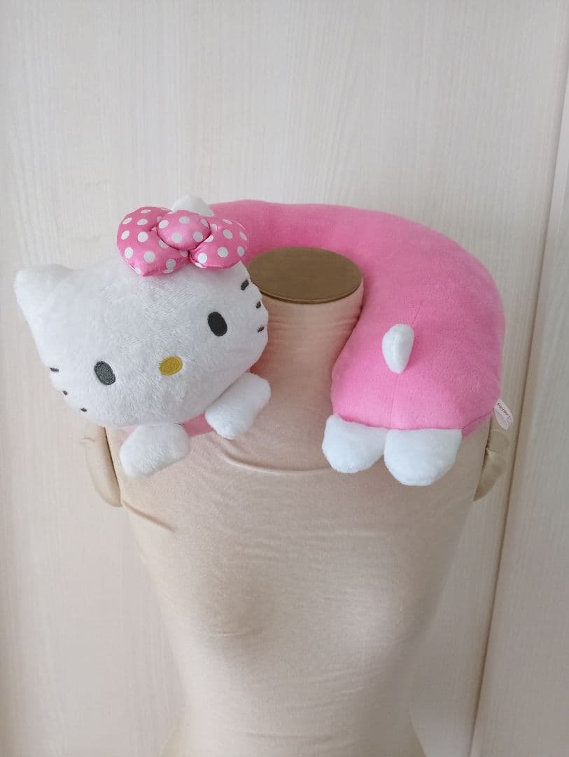サンリオキャラクターズ ハローキティ 低反発 ネックピロー 旅行 快適 グッズ
