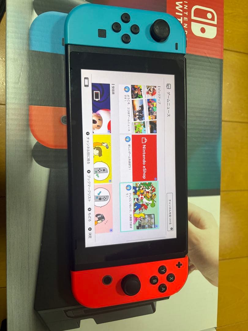 Nintendo Switch 本体 赤/青 コントローラー付き