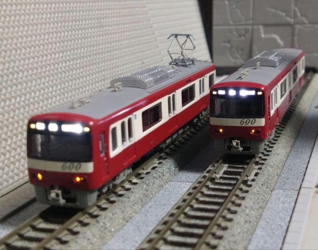 マイクロエースA7177京急600形赤・更新車・前面スリットナンバー8両セット