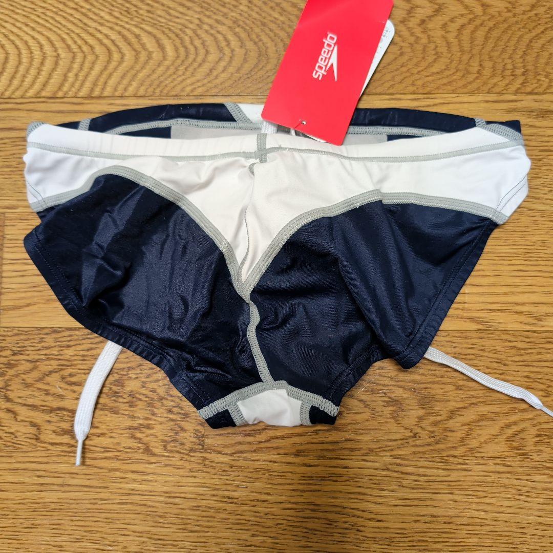 Speedo 競泳水着 ネイビー/ホワイト