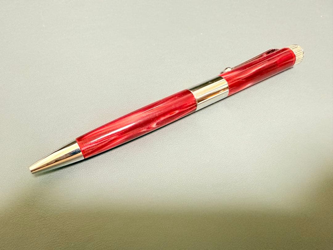 ROMEO ロメオ No.3 ボールペン 細軸 イタリアンレッド