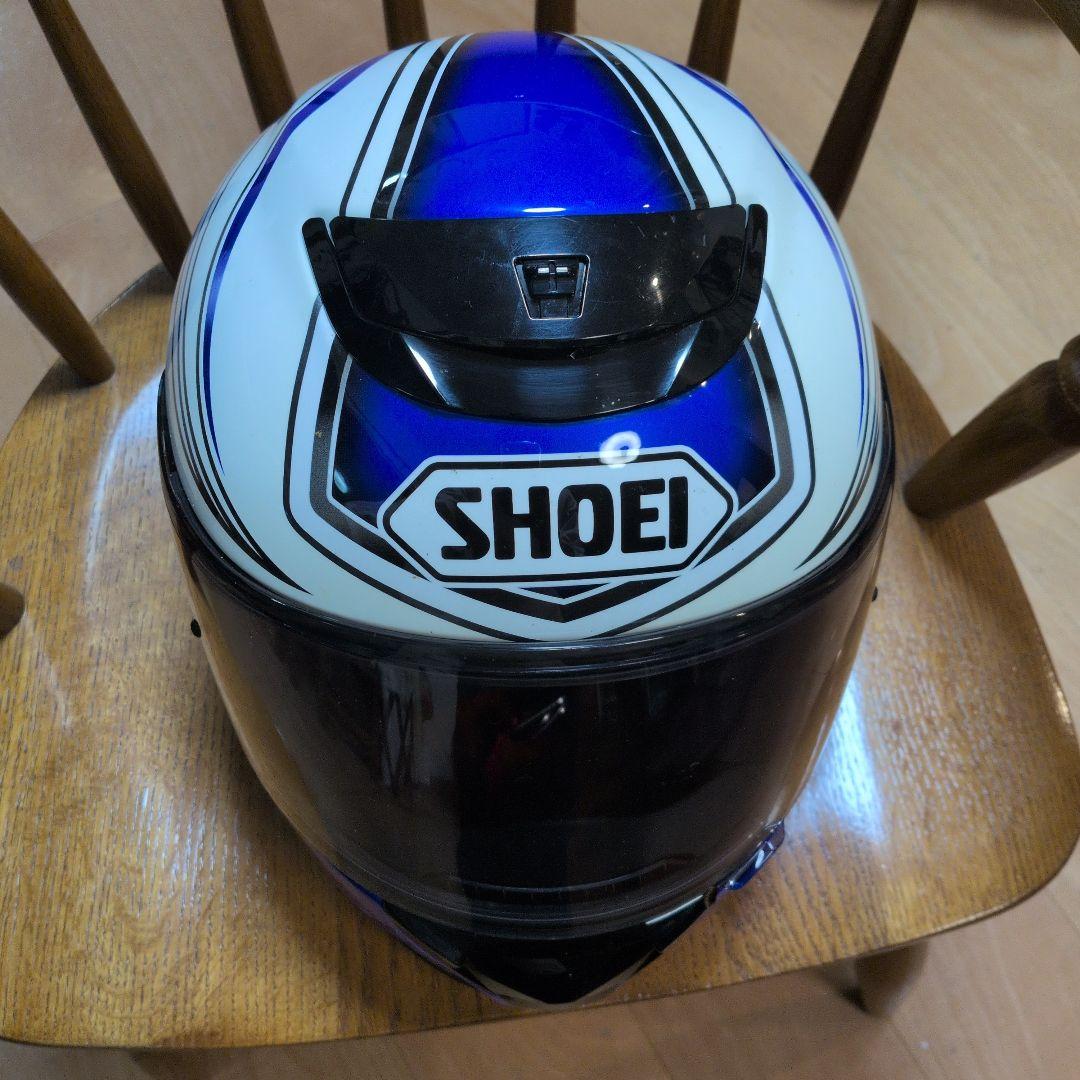SHOEI QUEST フルフェイスヘルメット　ブルー　ホワイト　クエスト