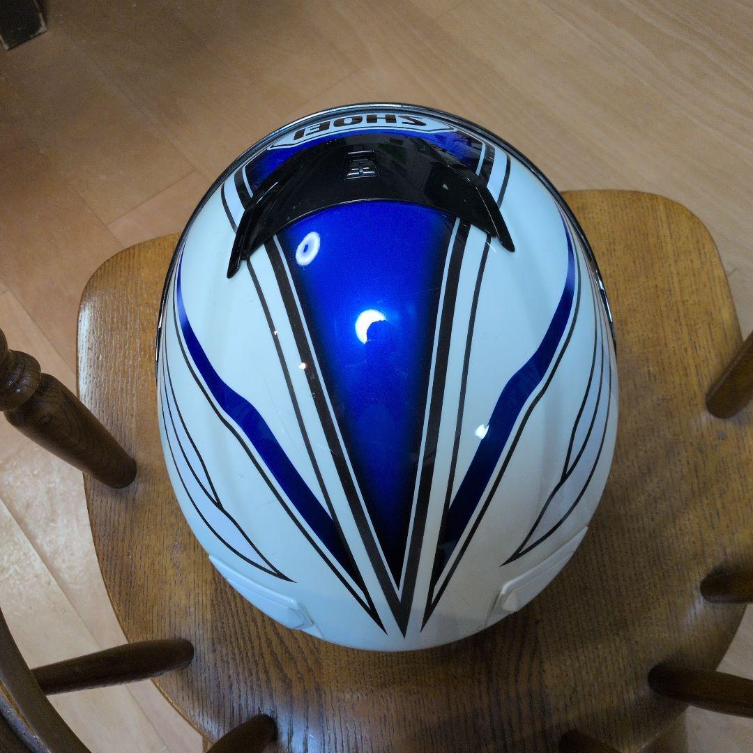 SHOEI QUEST フルフェイスヘルメット　ブルー　ホワイト　クエスト