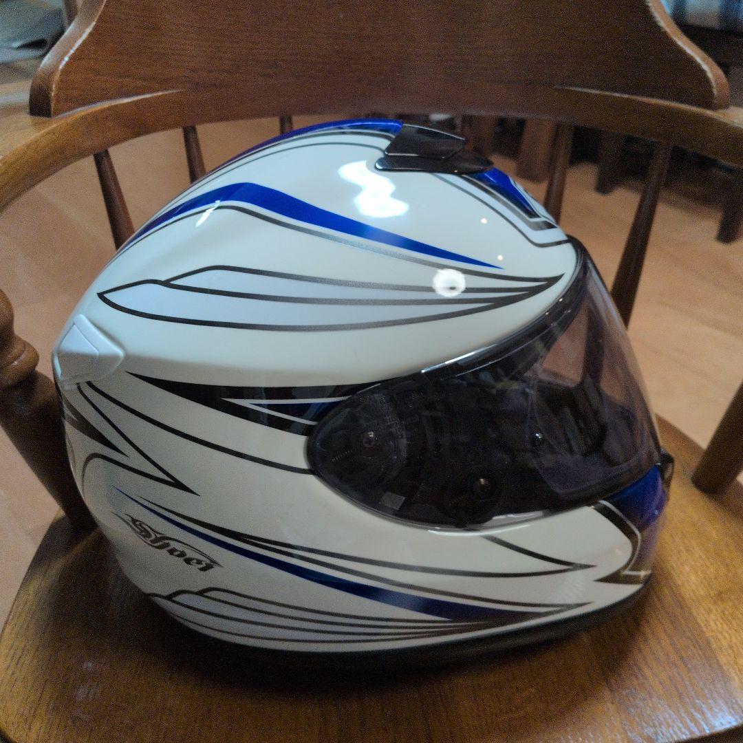 SHOEI QUEST フルフェイスヘルメット　ブルー　ホワイト　クエスト