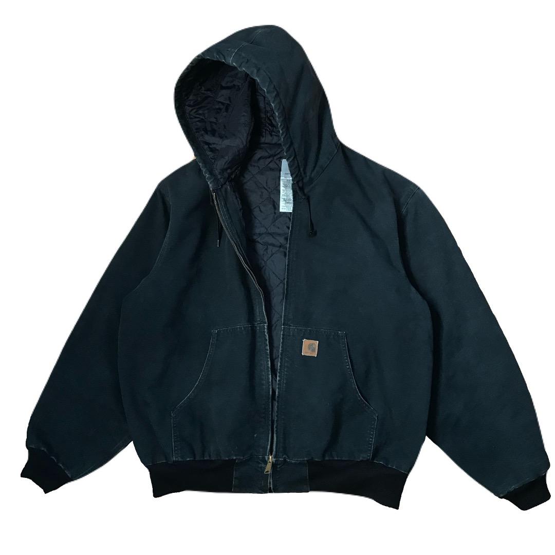 Carhartt カーハート アクティブジャケット J247 BLK XL 古着