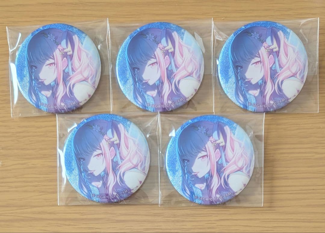 プロセカ 暁山瑞希 グリッター缶バッジ グリ缶 8B ピクニック