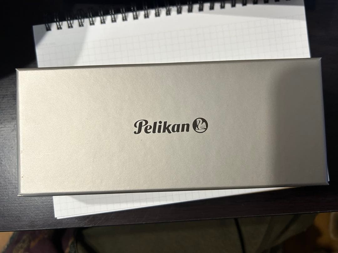 限定品　ペリカン万年筆　M200ゴールドマーブル　極細字(EF)