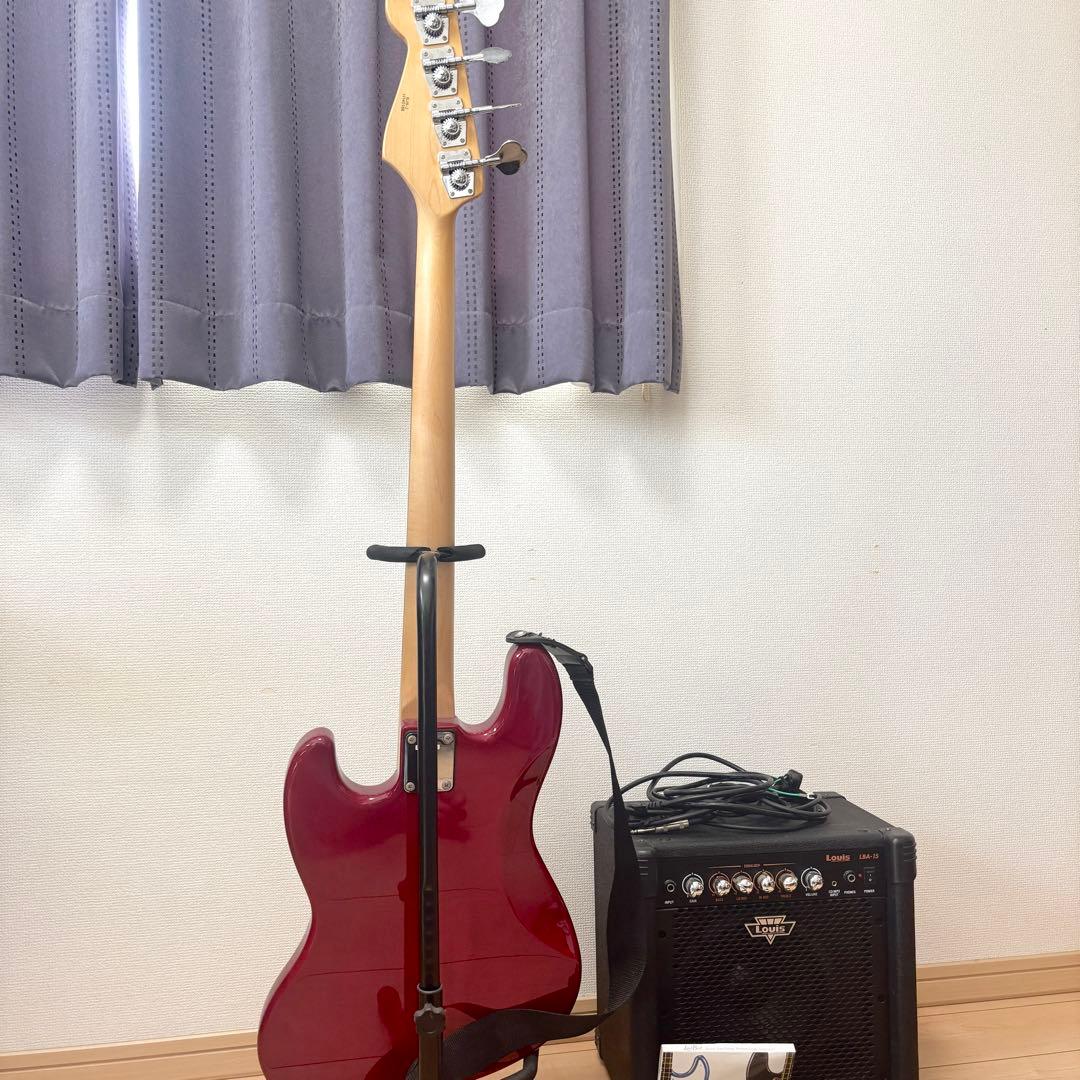 送料無料✨ BUSKERS バスカーズ エレキベース 初心者セット アンプ付