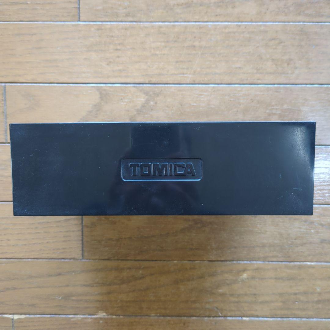 トミカミニカーケース 6台収納 黒＆トミカ6台セット