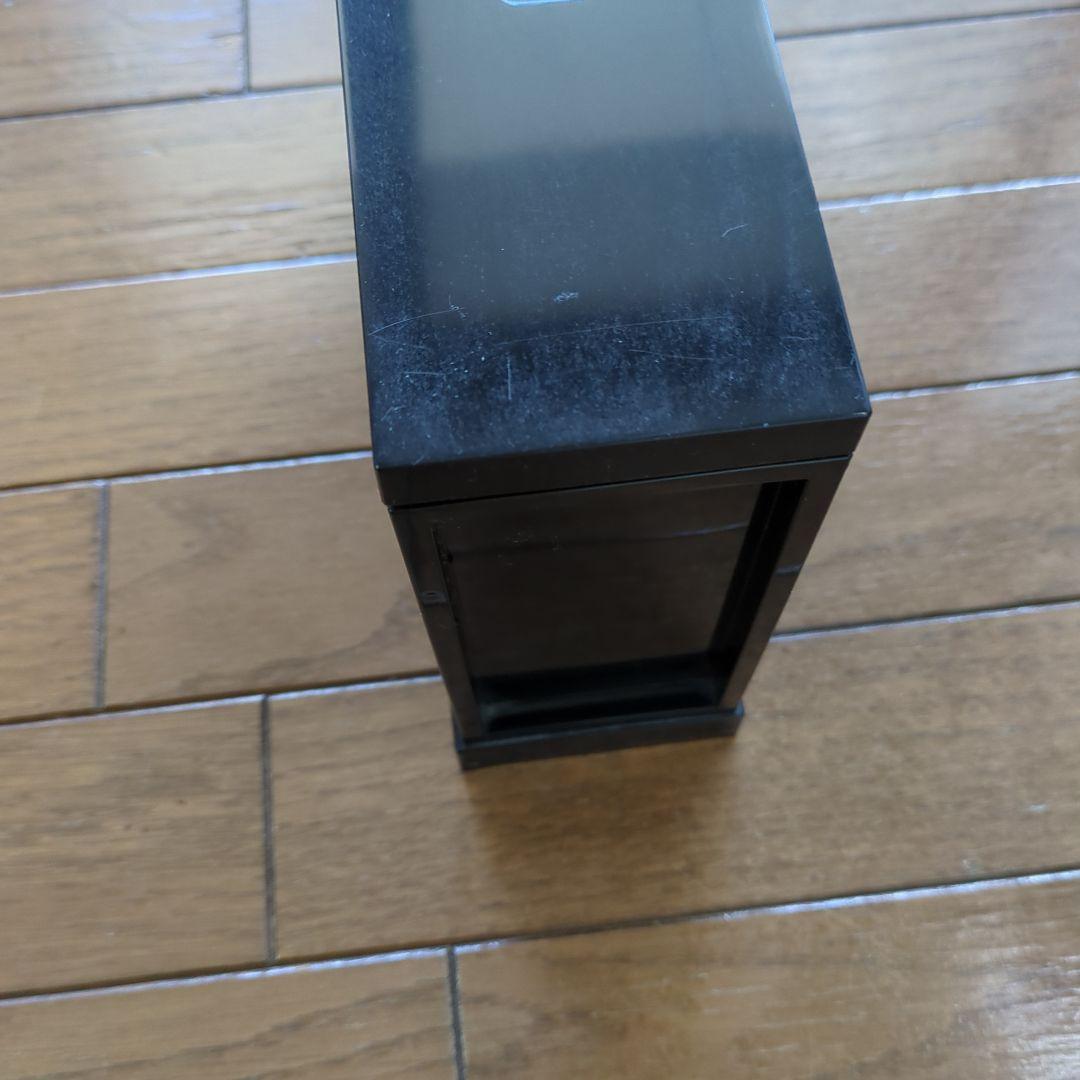 トミカミニカーケース 6台収納 黒＆トミカ6台セット