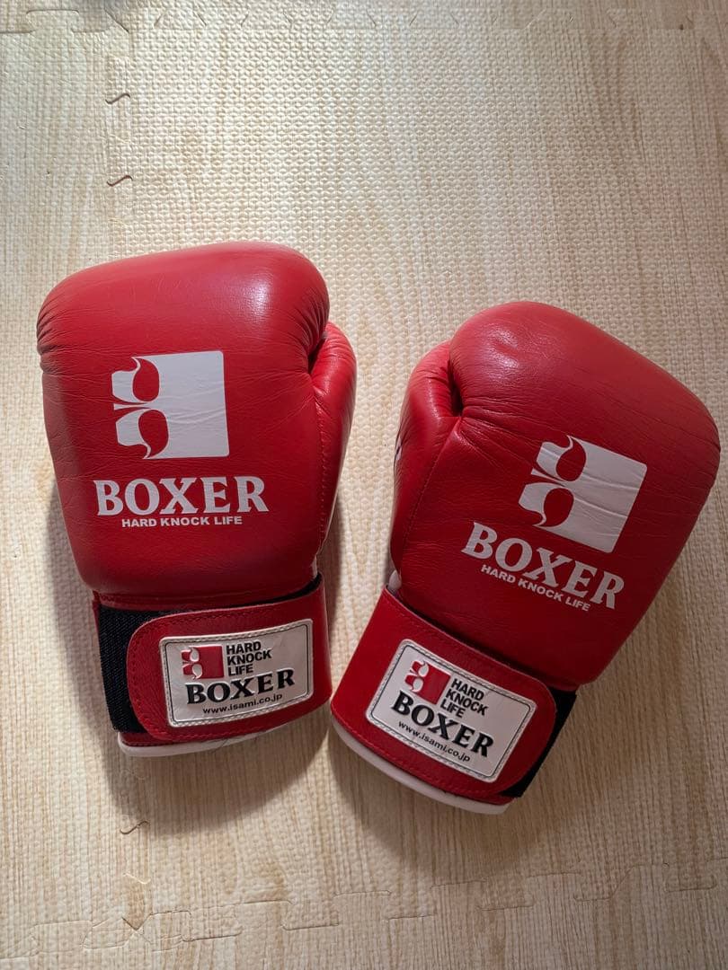BOXER ボクシンググローブ HARD KNOCK LIFE 赤