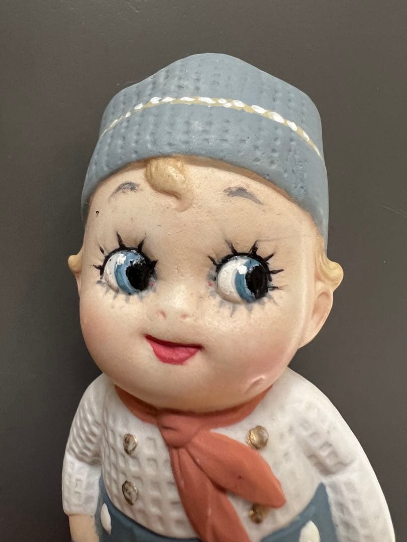 アンティーク ドイツ製 グーグリードール リペイント11cm