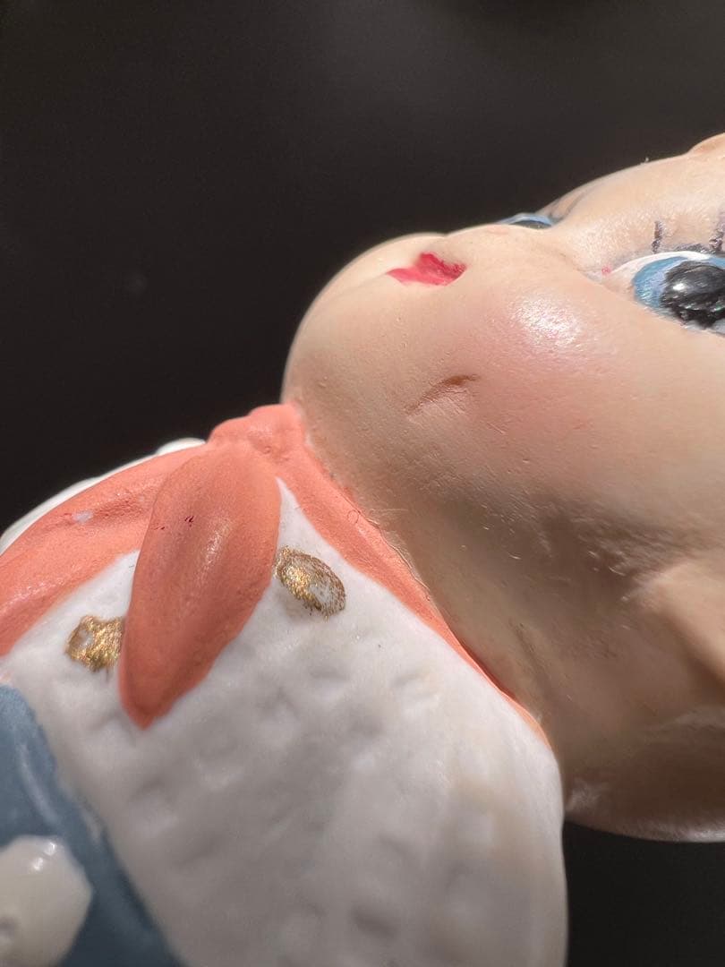 アンティーク ドイツ製 グーグリードール リペイント11cm