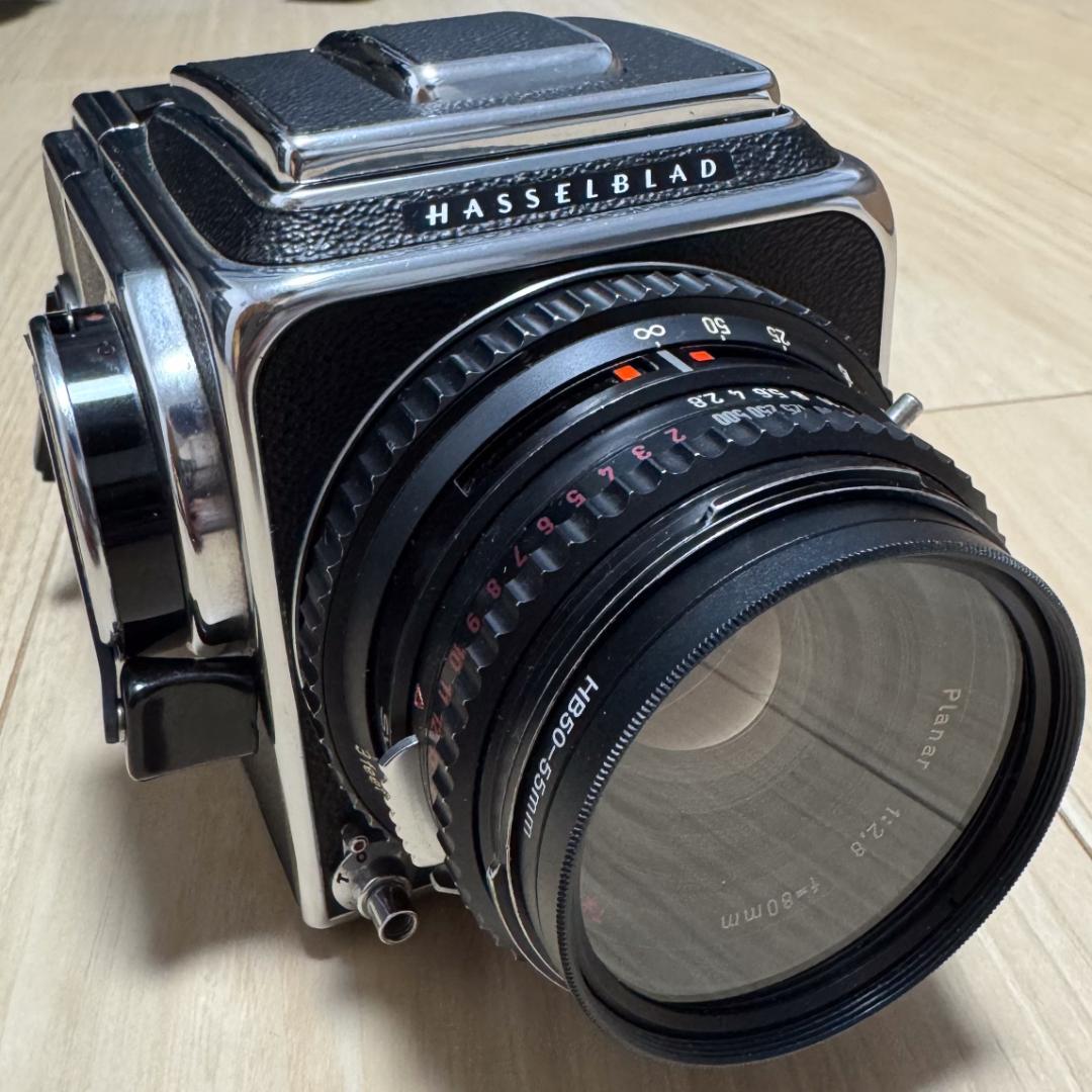 フィルムカメラ Hasselblad 500C/M Planar T 80mm f2.8