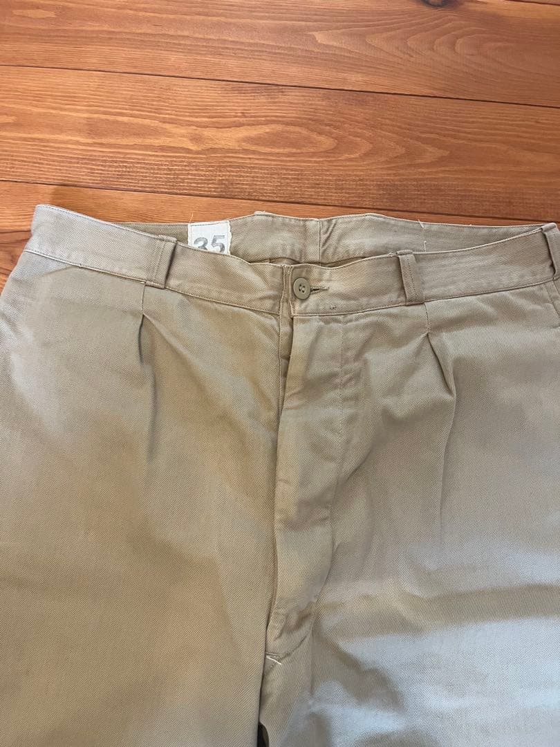 ビンテージm52後期当時ものサイズ35、フランス軍