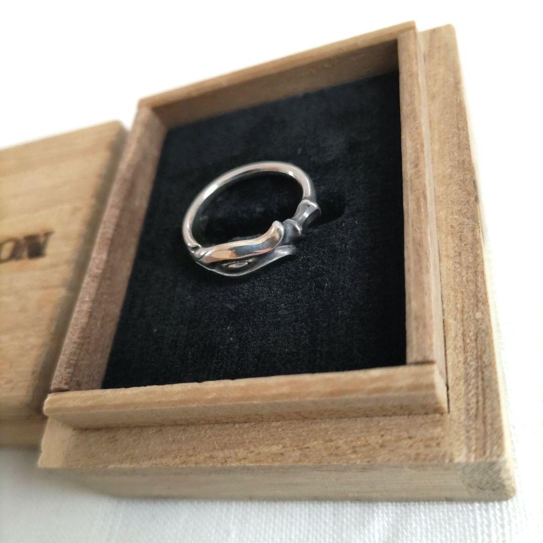 ★最終価格★　EVA×花唐草collaborationカシウス槍シルバーring