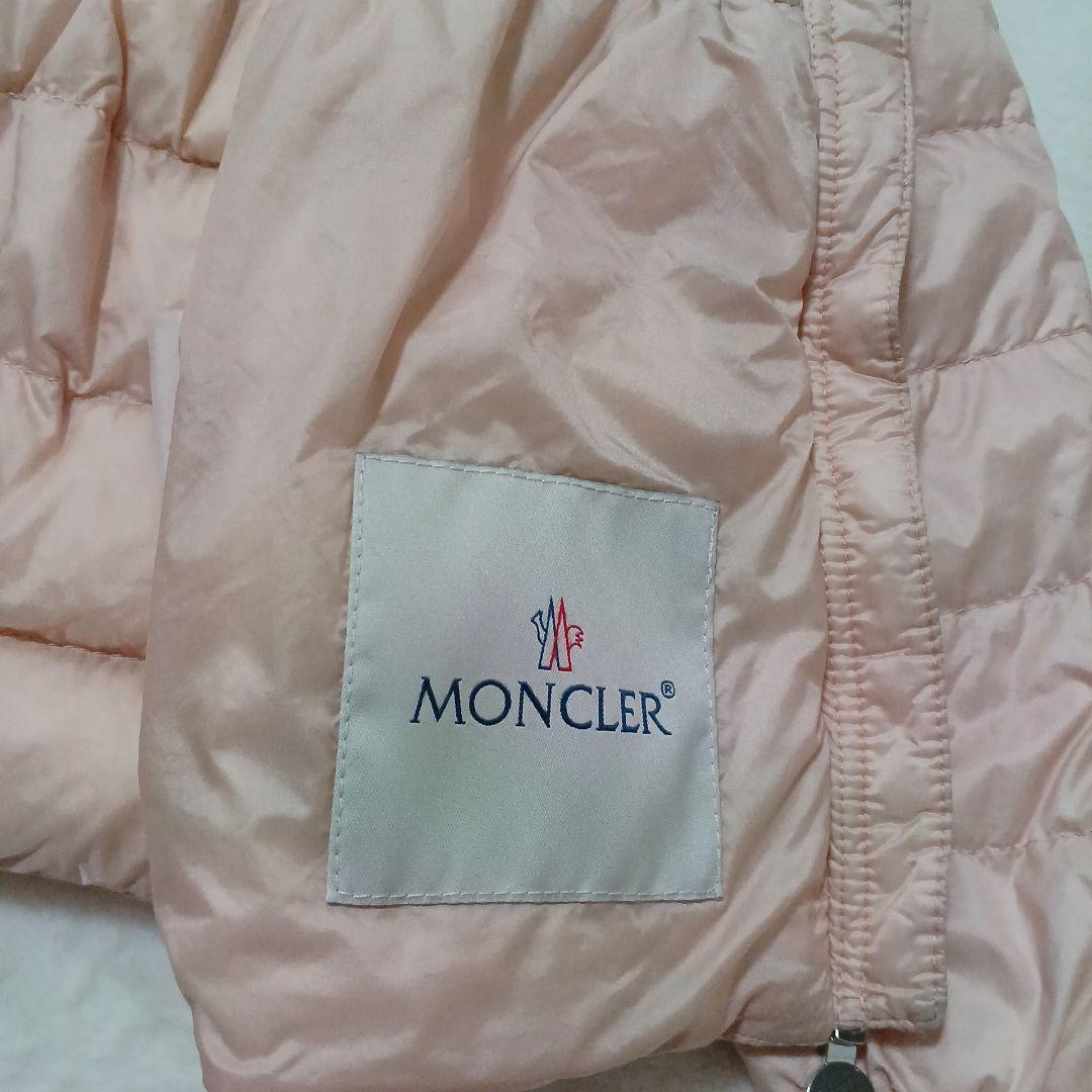 MONCLER　洗える　モンクレール　ダウンジャケット　ピンク　92cm　女の子