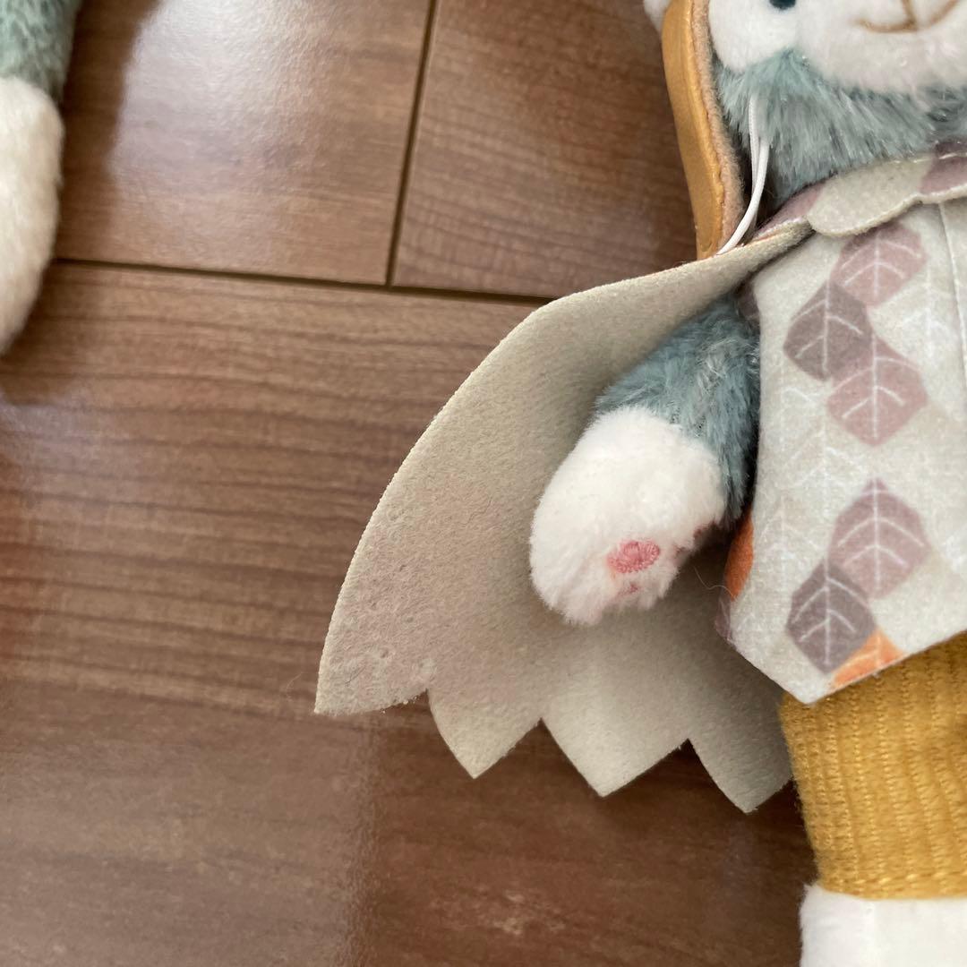 秋のぼうけん　タッセル　ぬいぐるみバッジ　ジェラトーニ　ダッフィー