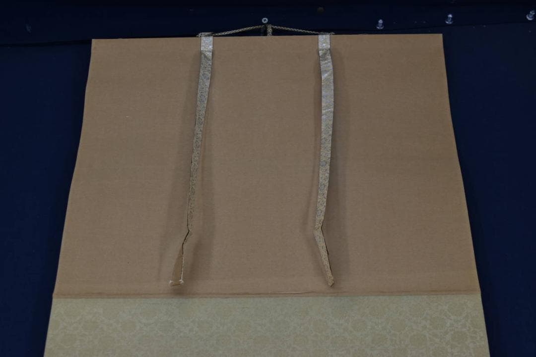 小堀碧山/大黒天図/画賛/掛軸☆宝船☆Z-911