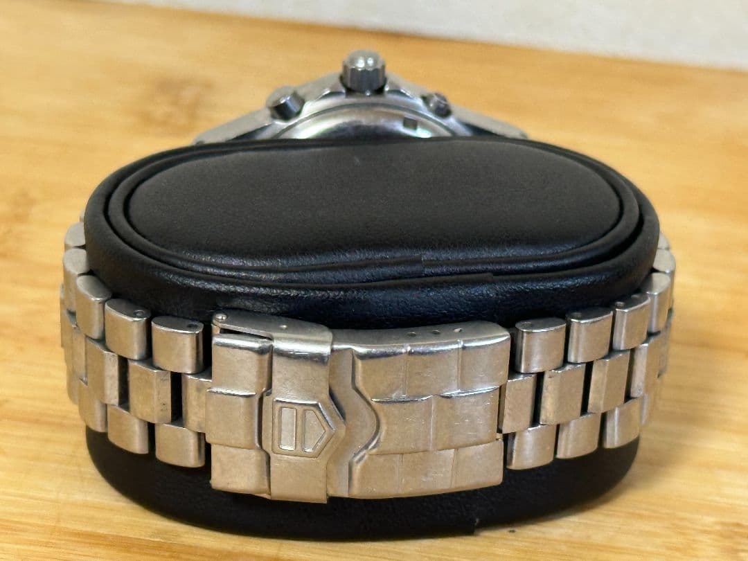 ​タグホイヤー セナモデル クロノグラフ CK111R 動作未確認