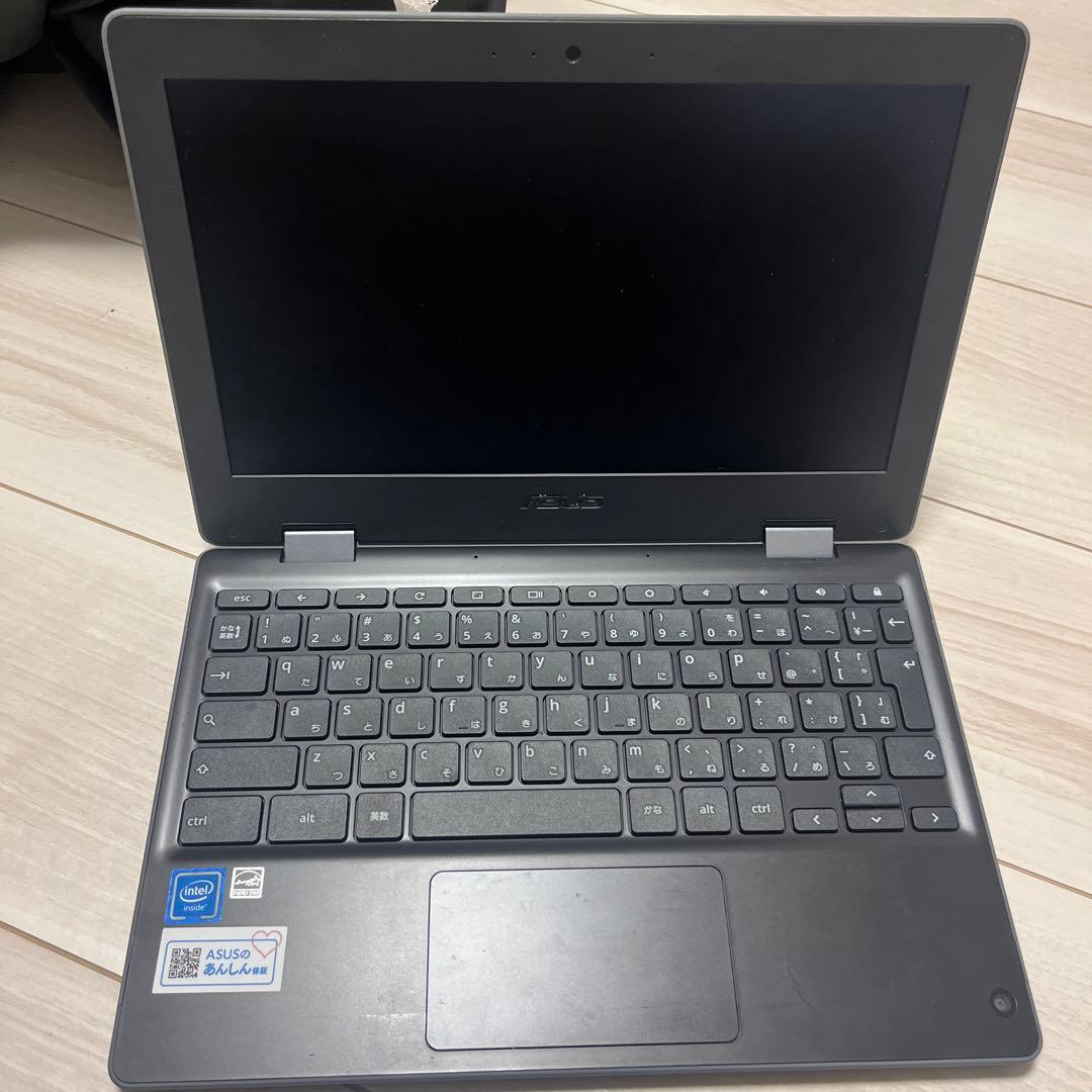 ASUS Chromebook 本体 ブラック 中古