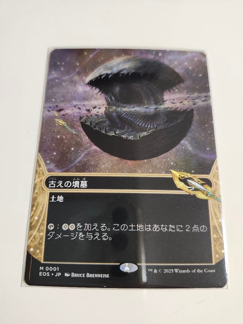 MTG マジック・ザ・ギャザリング 日本語 星景 ボーダーレス 古えの墳墓