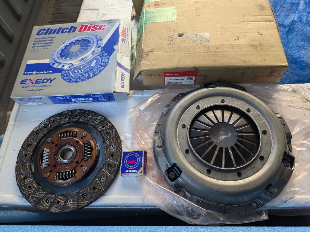アコード　トルネオCL1 クラッチ3点セット