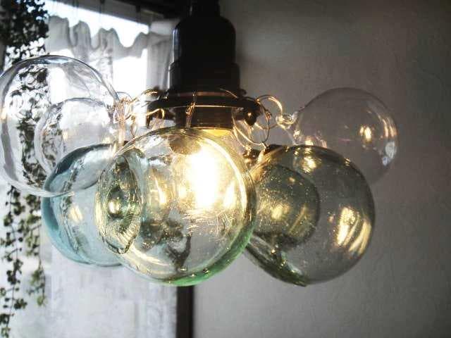 A i　真鍮ソケットクリアいくつかサイズ変更あり浮雲ラムネペンダントランプ