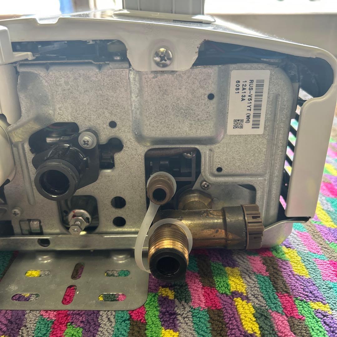 リンナイ　ユーティ　瞬間湯沸し器　都市ガス　RUS-V51YT 2019年製