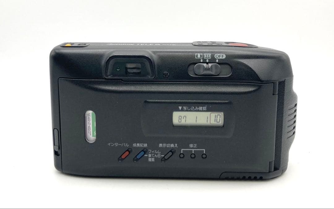 【完動品 美品】Canon Autoboy TELE6 DATE 動作確認済