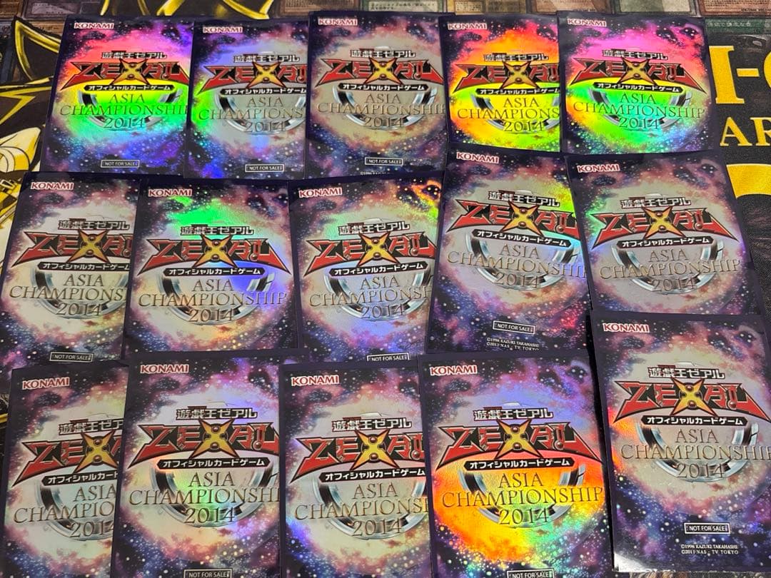 Asia championship 2014 スリーブ 15枚セット 遊戯王
