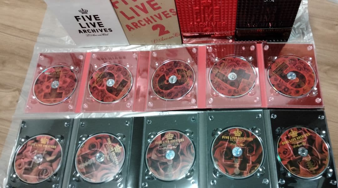 FIVE LIVE ARCHIVES & 2 L'Arc~en~Ciel ラルク