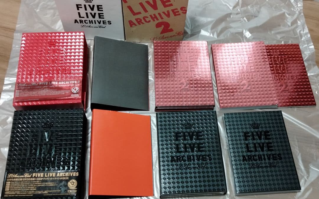 FIVE LIVE ARCHIVES & 2 L'Arc~en~Ciel ラルク