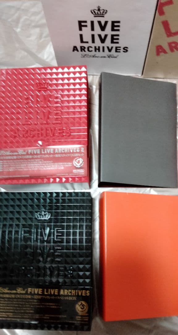 FIVE LIVE ARCHIVES & 2 L'Arc~en~Ciel ラルク