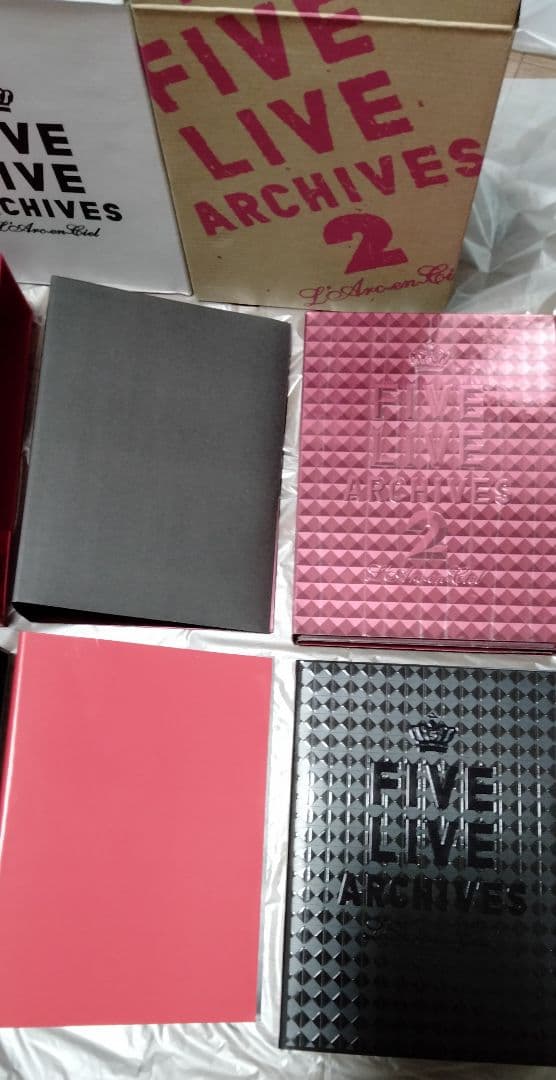 FIVE LIVE ARCHIVES & 2 L'Arc~en~Ciel ラルク