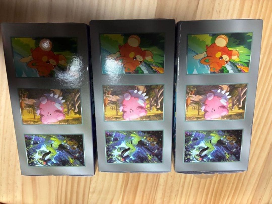 ポケモンカード バイオレットex 韓国語 ハングル文字 新品 3BOX ボックス