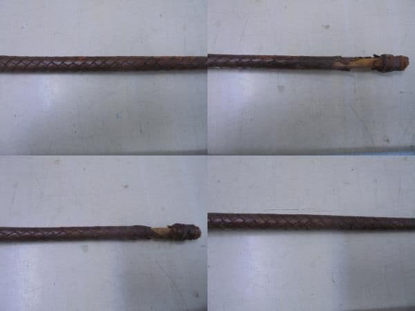 AKa6860　鞭？　むち？　武器？　詳細不明　全長　約７０ｃｍ