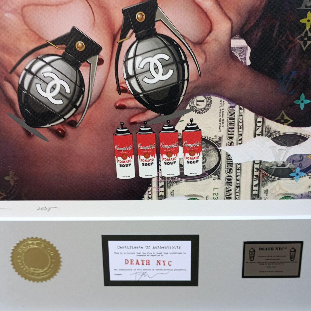 DEATH NYC BF157 サイン、ナンバー、COAあり