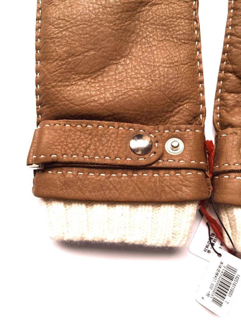 新品 グアンティジリオフィオレンティーノ 8 グローブ 手袋 ディアスキン 鹿革