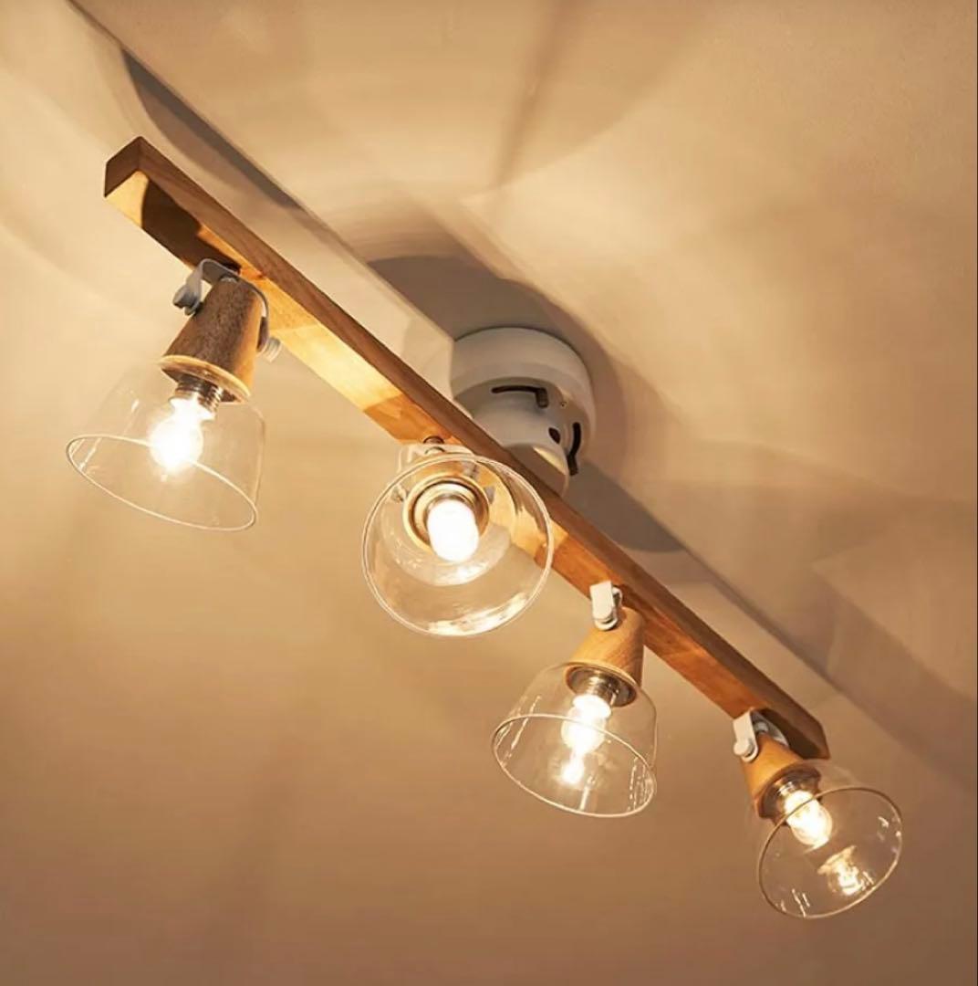 ロウヤ　LOWYA シーリングライト　4灯　リモコンなし