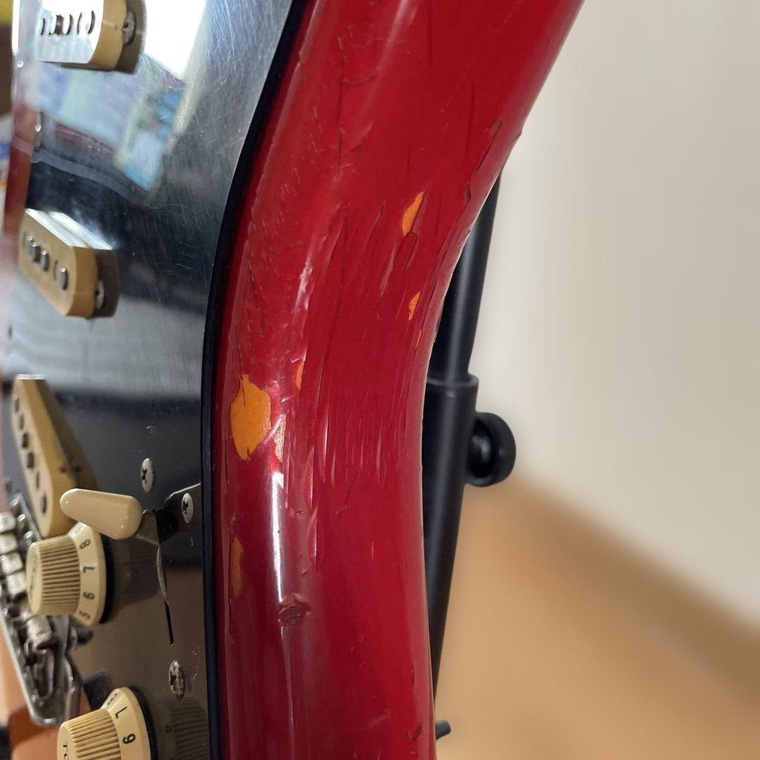 Fender Japan Stratocaster Eシリアル　赤サンバースト