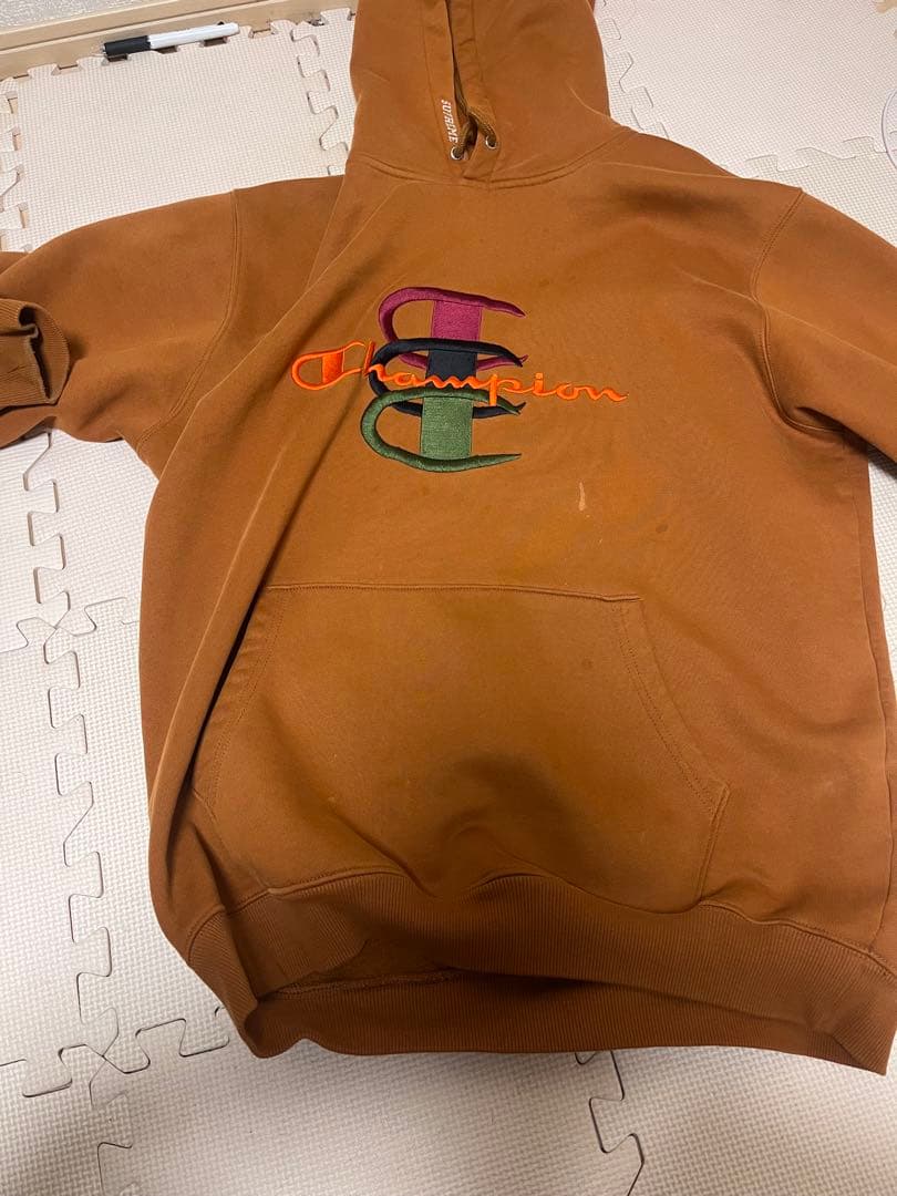 トップス supremeChampionStacked Hooded Sweatshirt