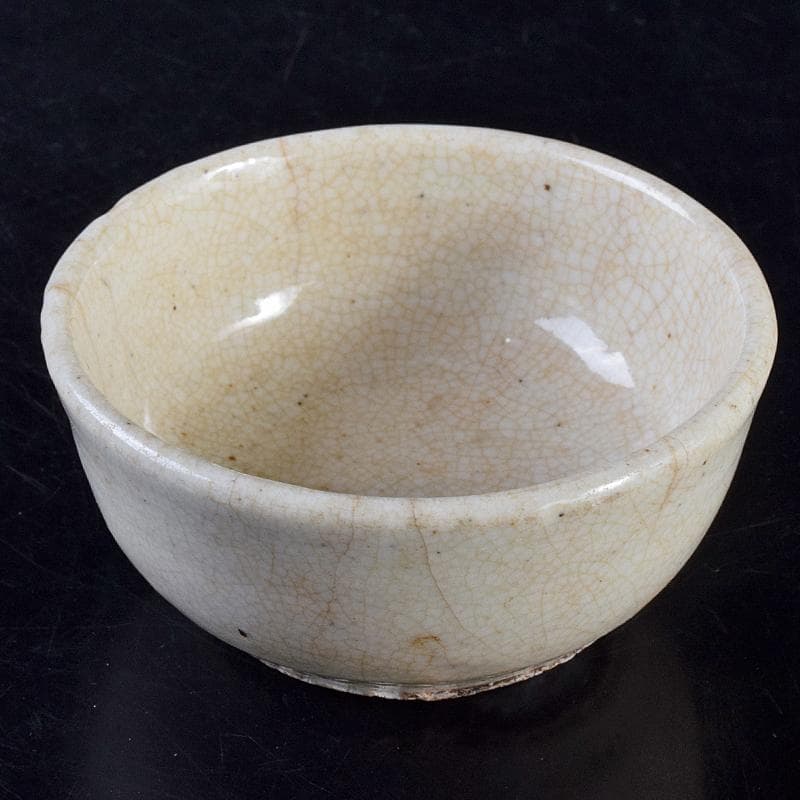 朝鮮美術　李朝　高麗白磁　盃　M　R7793