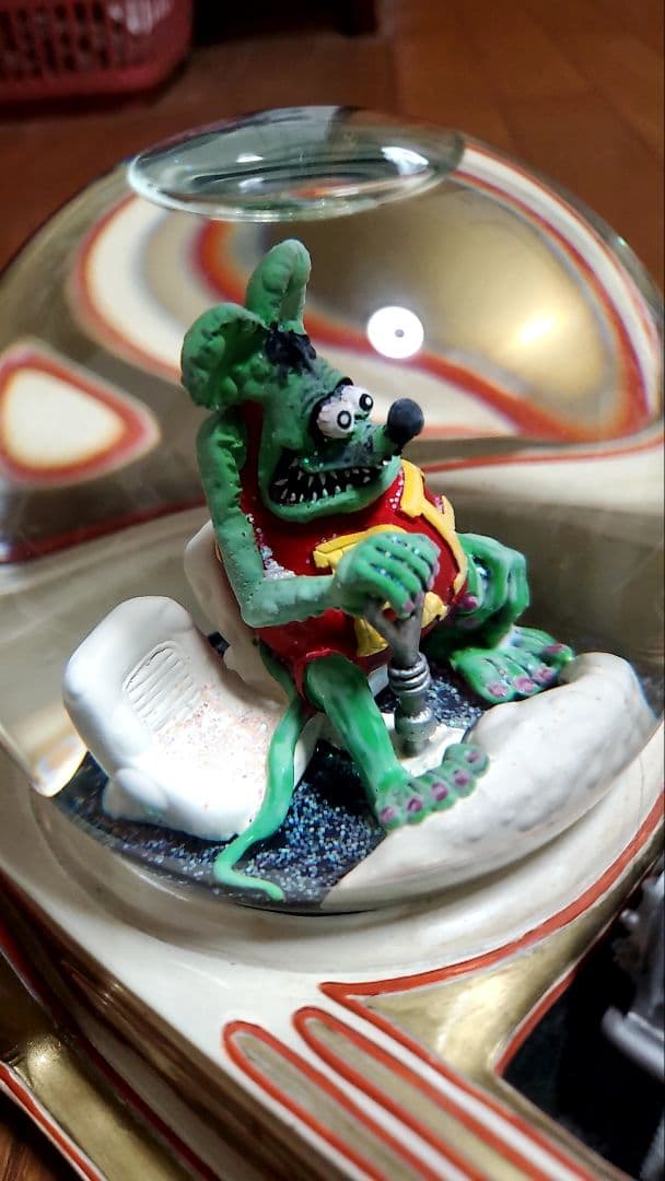 激レア！！RATFINK ラットフィンク スノードーム ホットロッド 2006