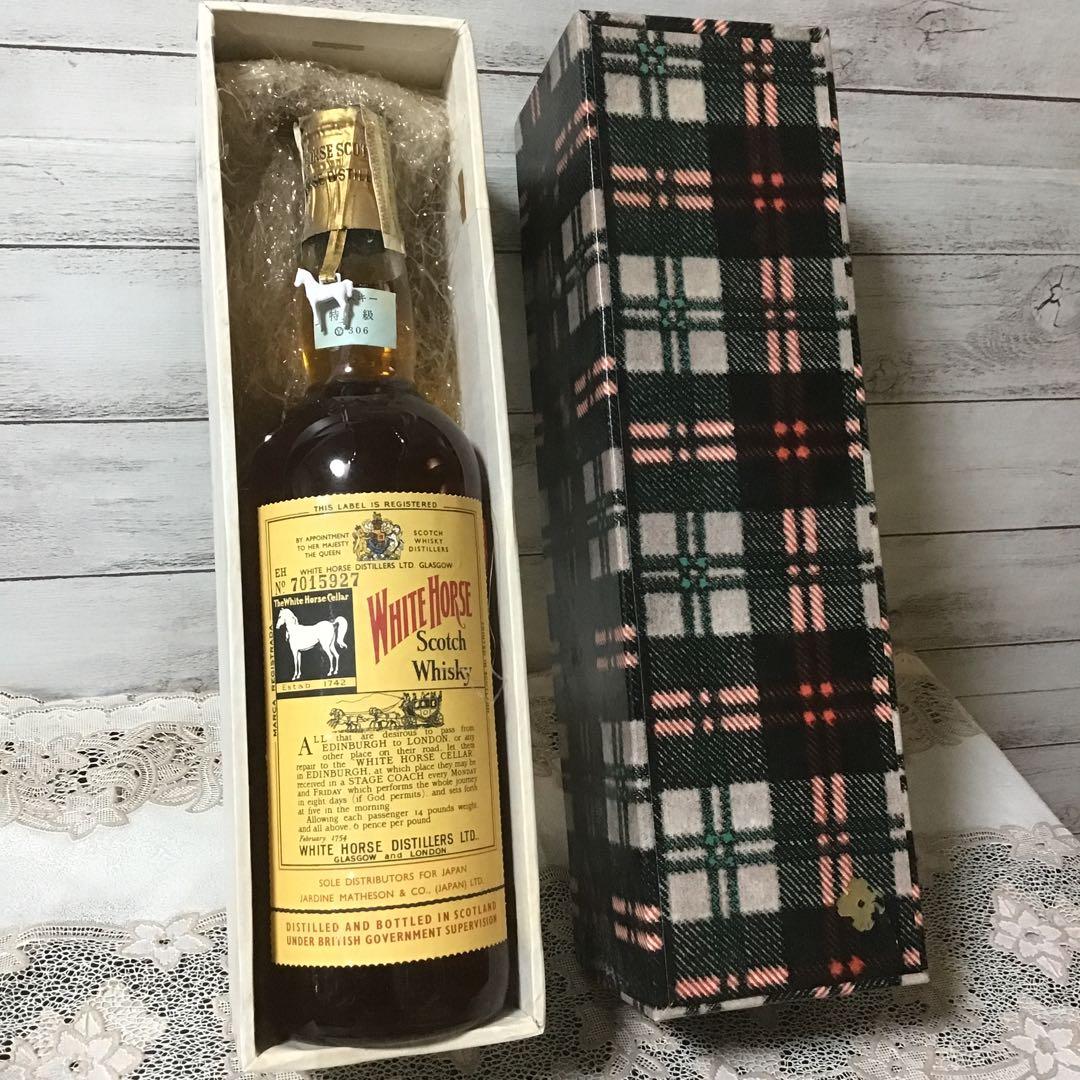 ホワイトホースWhite Horse スコッチウイスキー 760ml 古酒