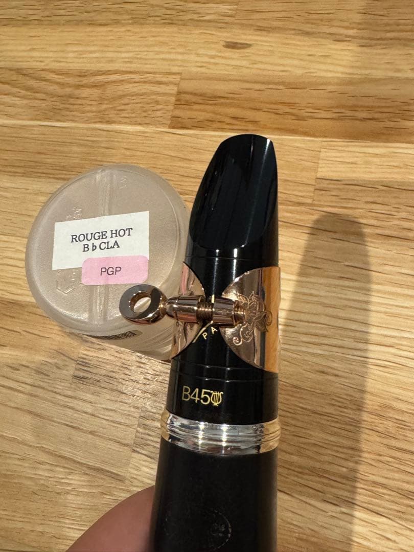 ブルズアイ B♭クラリネット用リガチャー ルージュHOT PGP